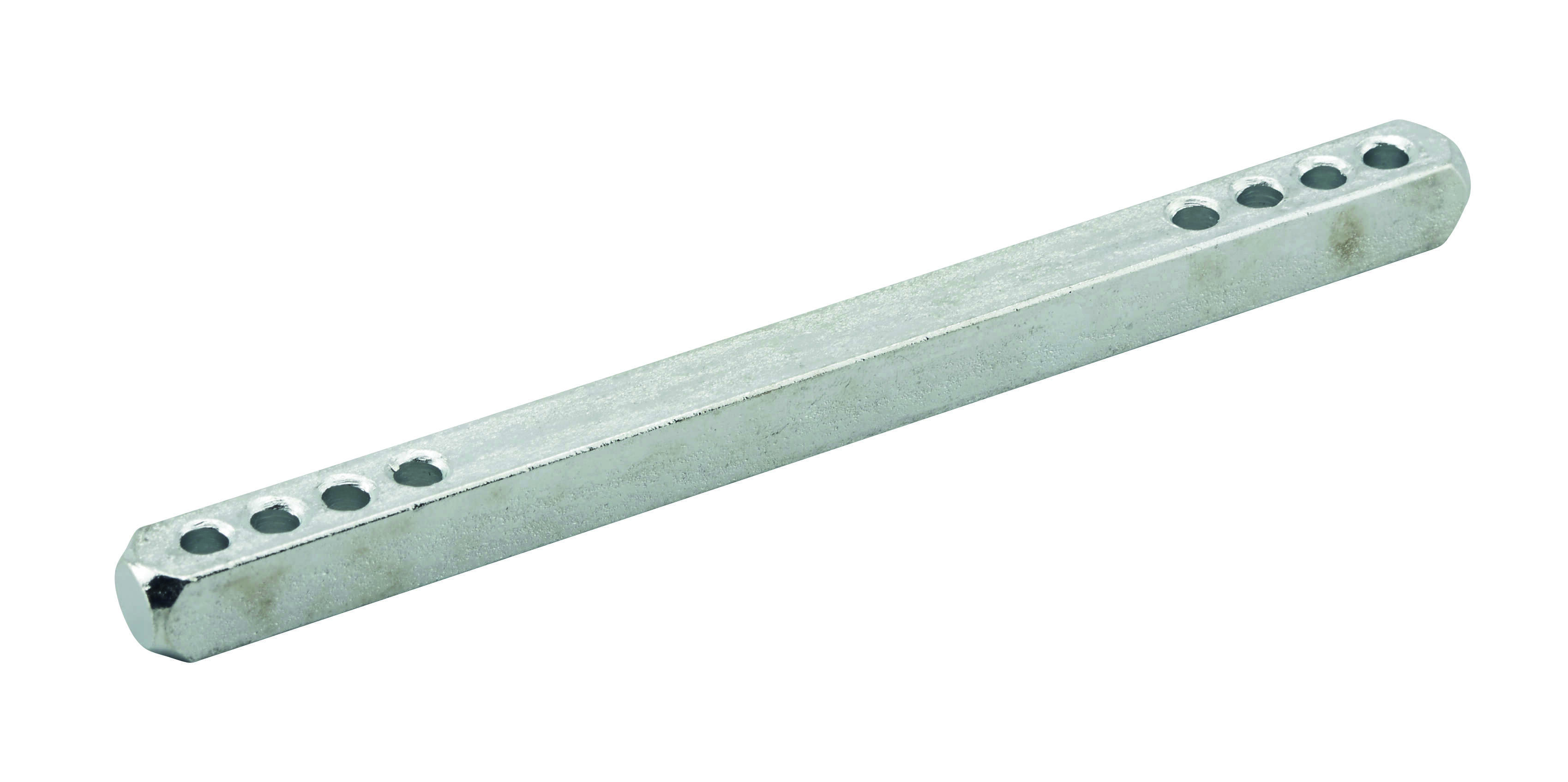 Lot de 2 carrés percés 7x100mm, accessoire pour porte intérieure - THIRARD
