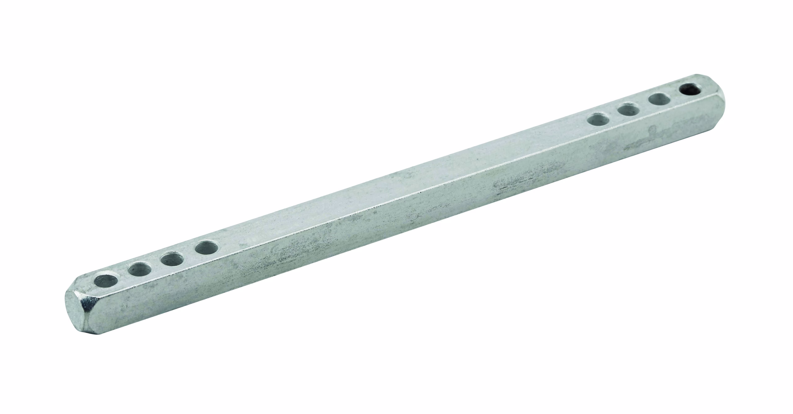 Accessoire carré percé pour porte intérieure, carré 6x100mm - THIRARD