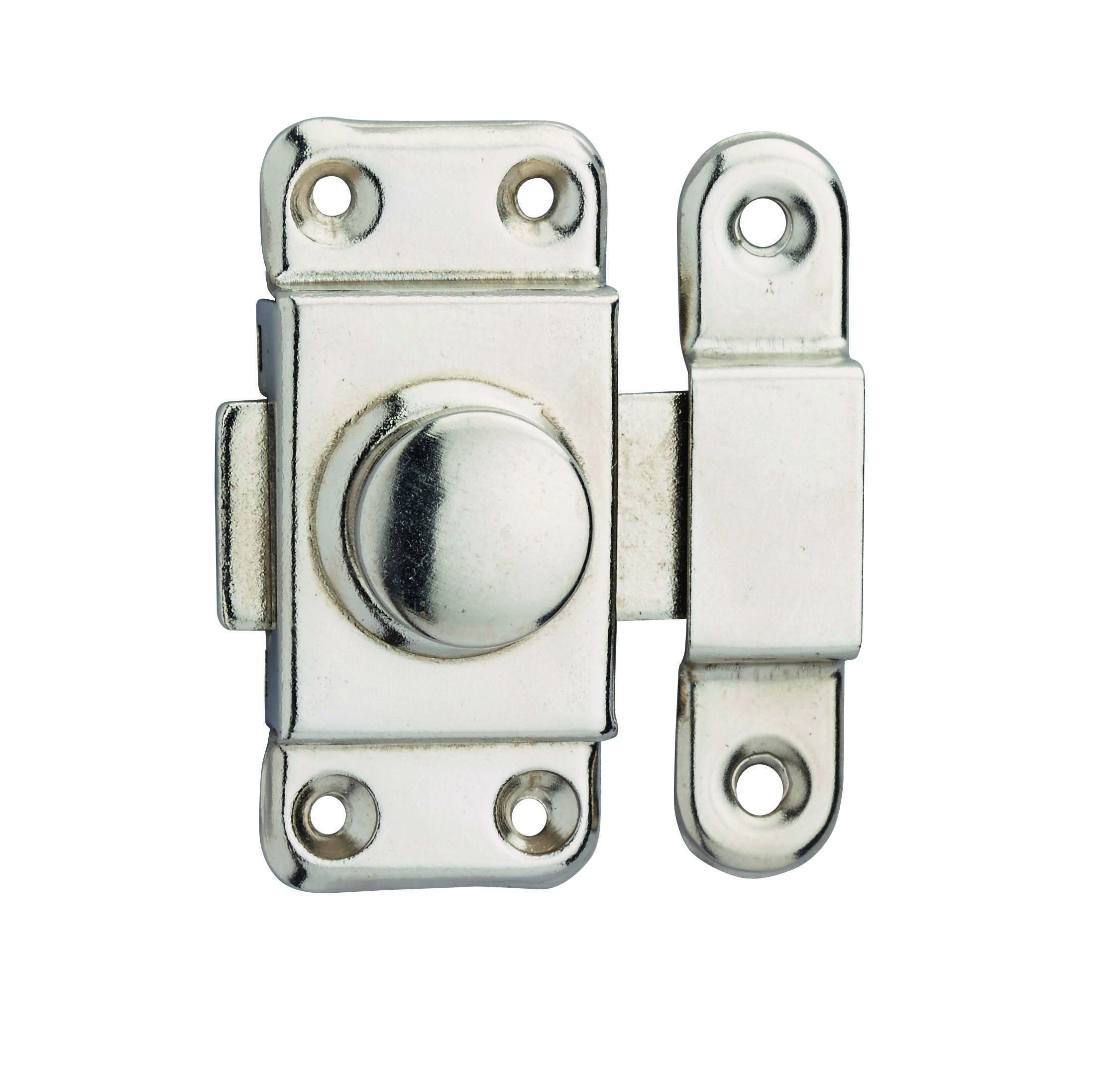 Verrou pour porte d'ameublement, 25mm, acier zingué - THIRARD