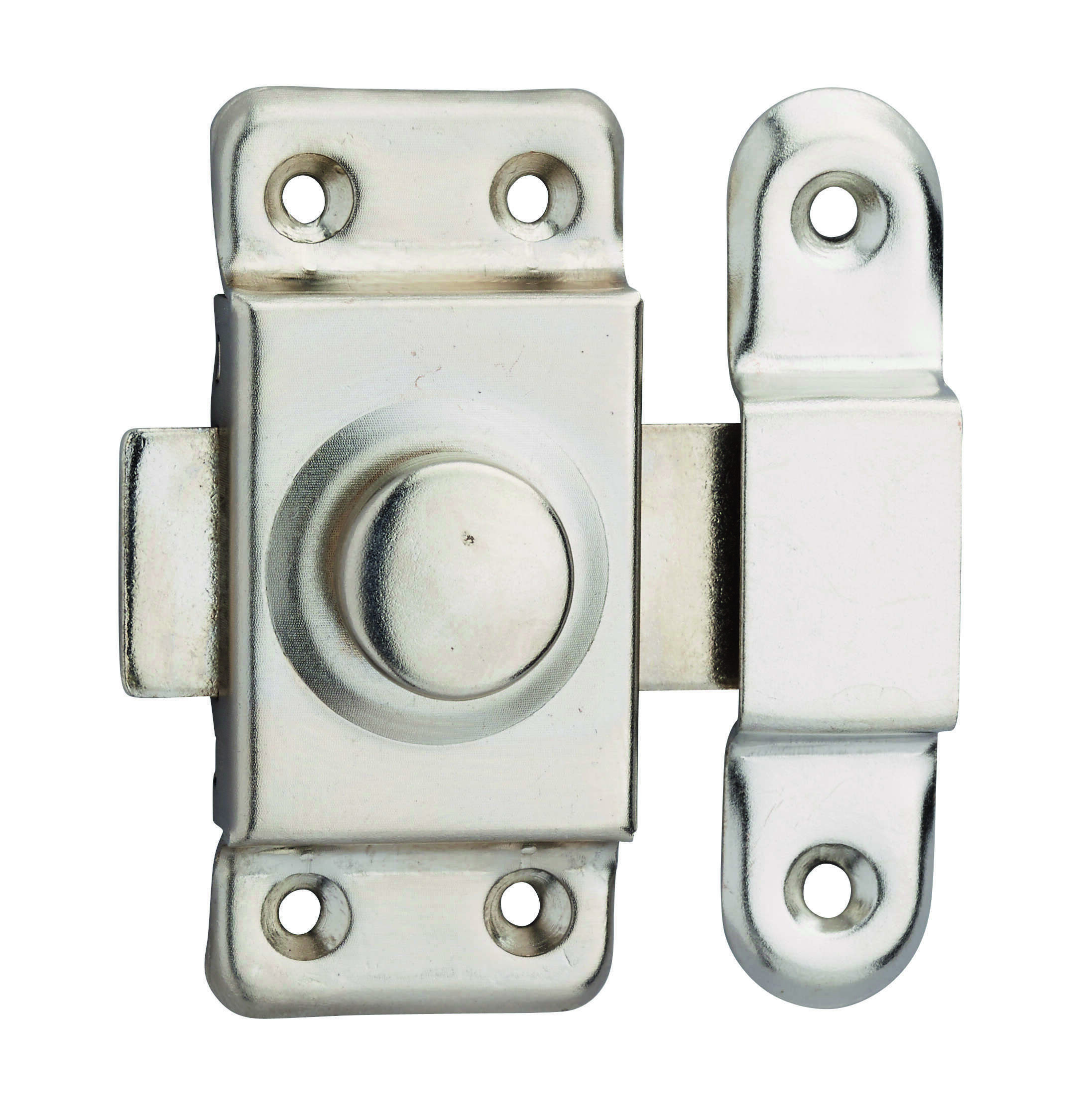 Verrou pour porte d'ameublement, 30mm, acier zingué - THIRARD