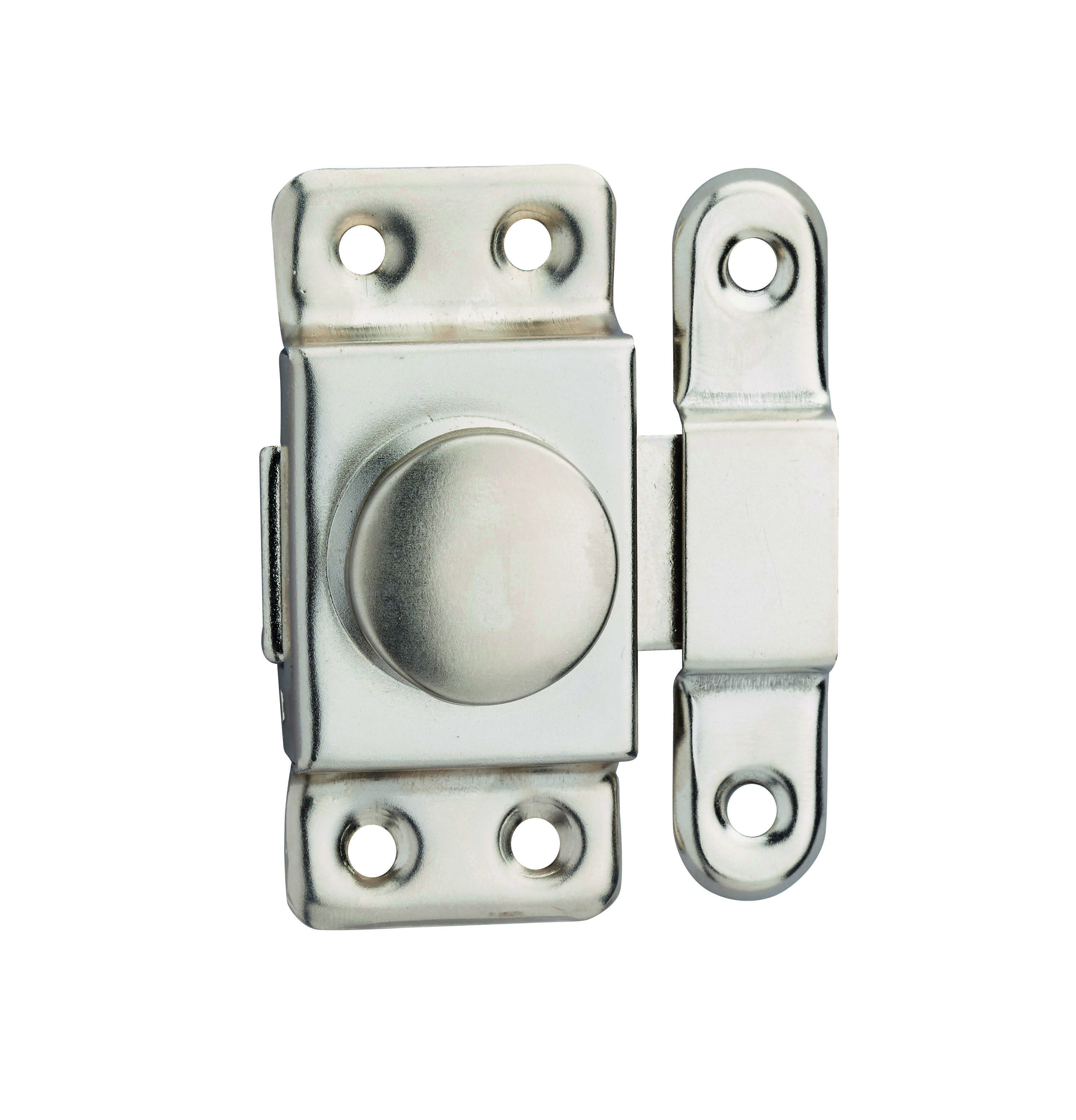 Verrou pour porte d'ameublement, 35mm, acier zingué - THIRARD