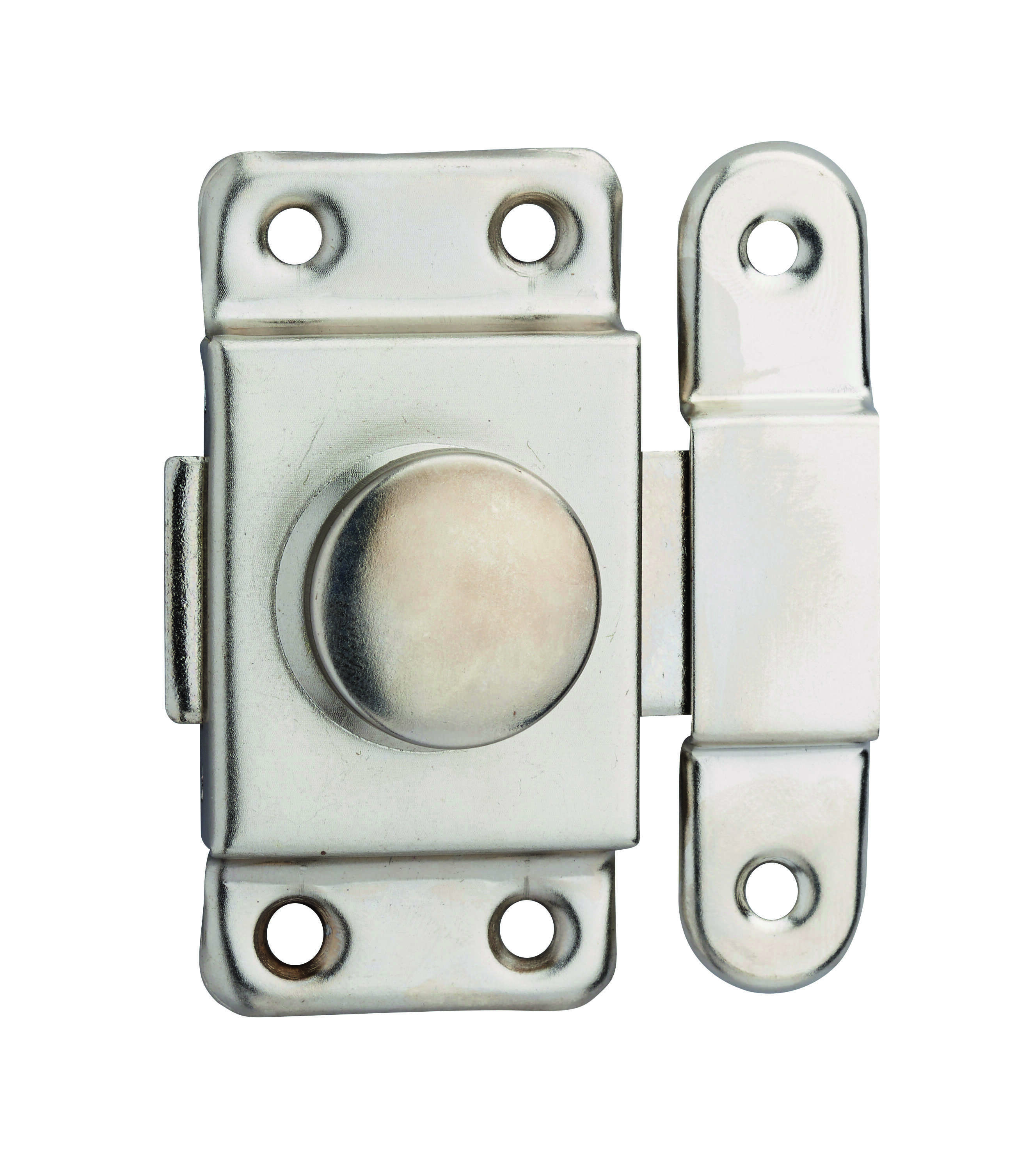 Verrou pour porte d'ameublement, 40mm, acier zingué - THIRARD