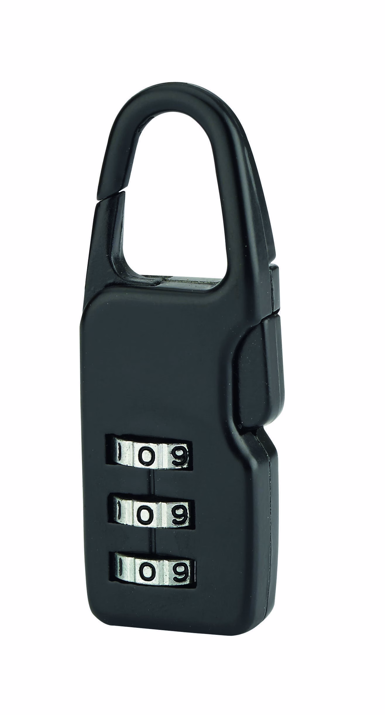 Cadenas SWISH 21mm - 3 chiffres combinaison modifiable noir