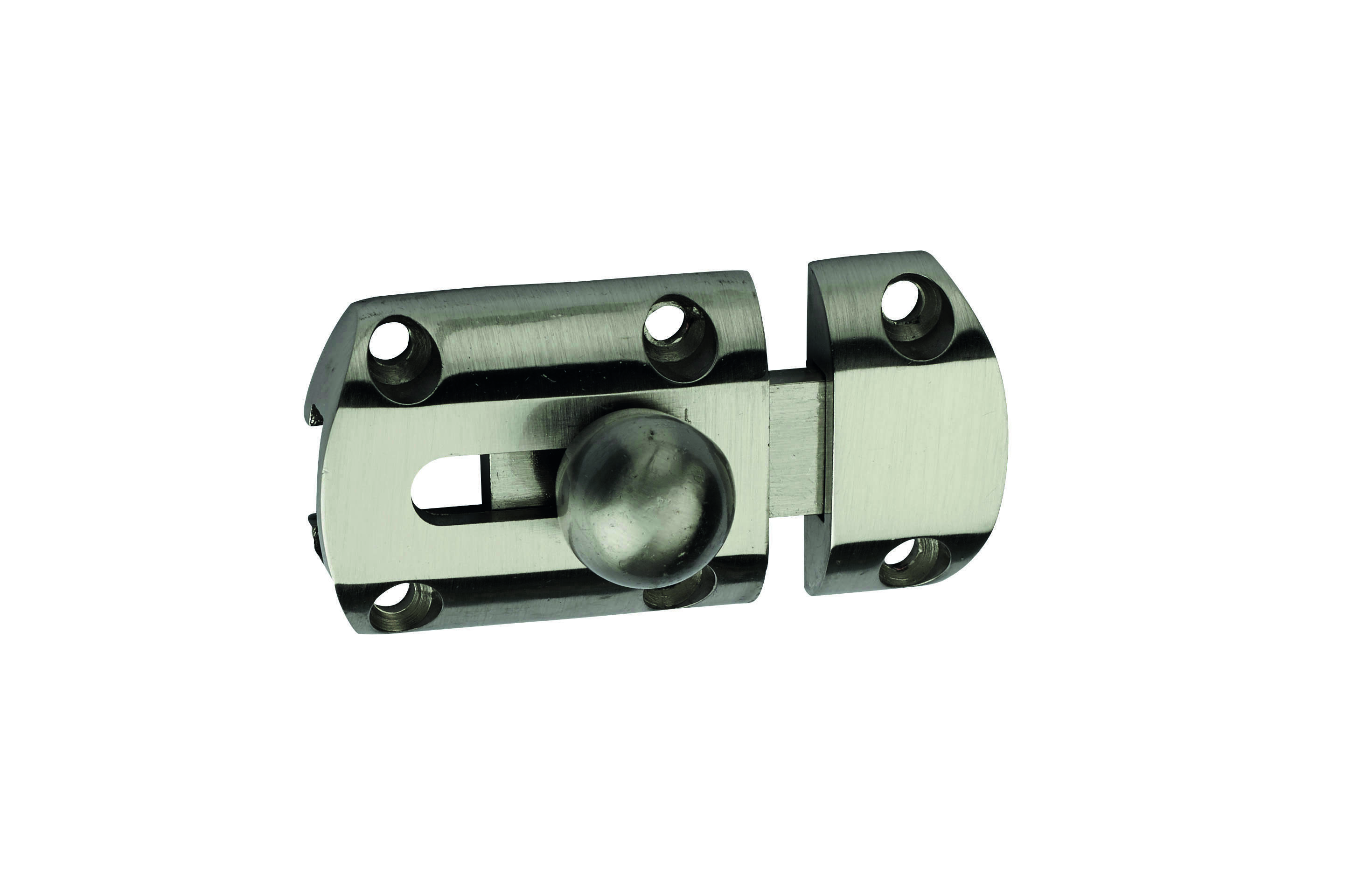 Targette, pêne 15mm, nickel satin - THIRARD