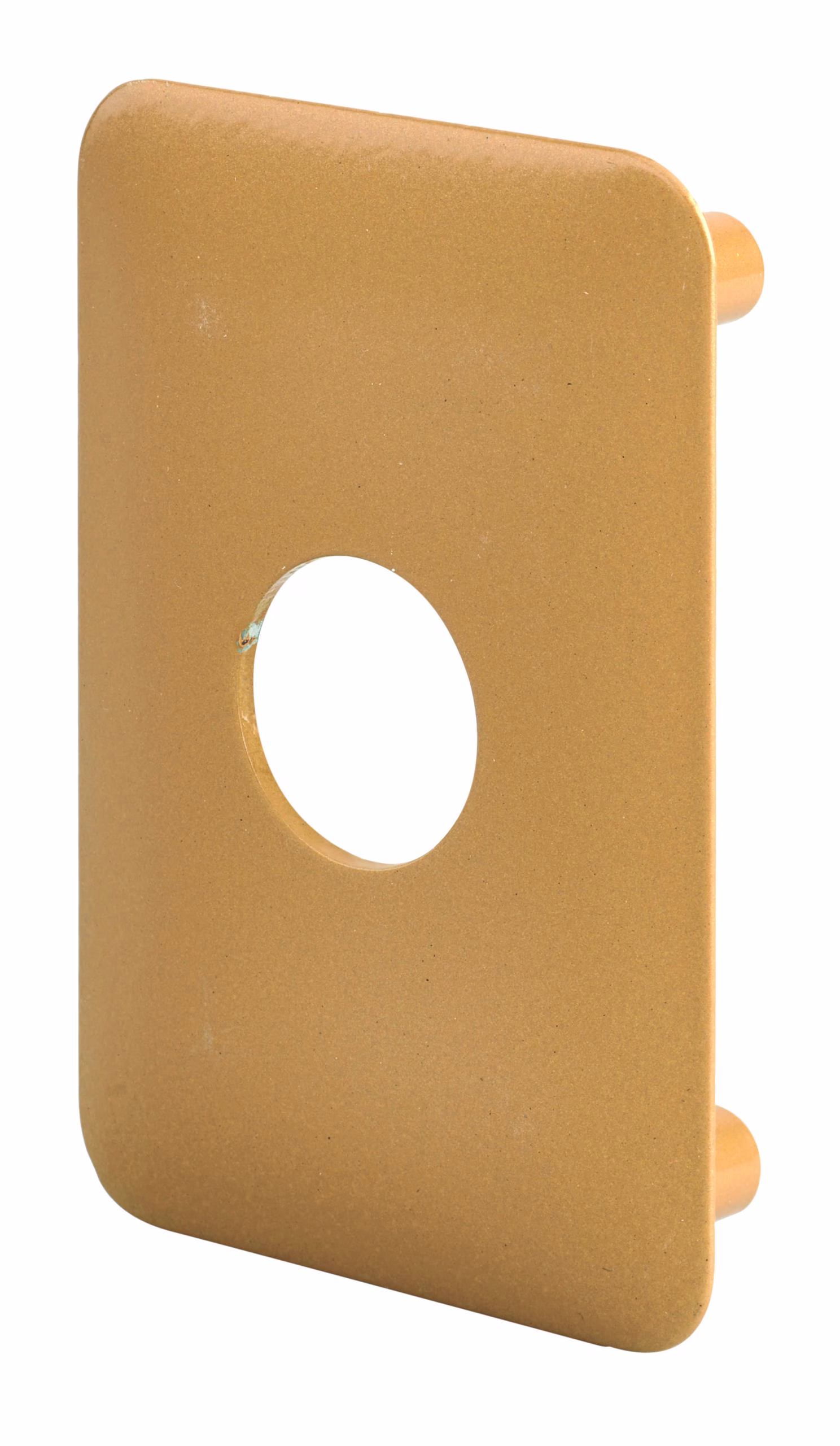 Plaque de renfort pour verrou Emeraude, fixation par vis, epoxy bronze - THIRARD
