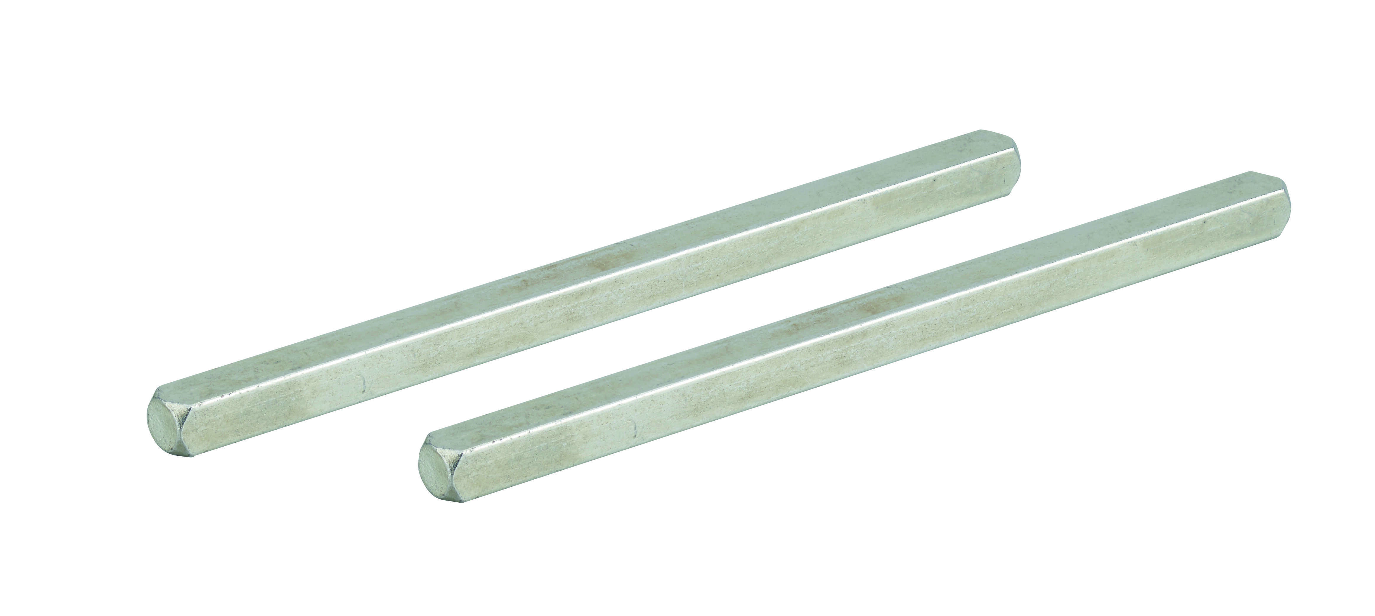 Jeu de 2 carrés 6x110 mm, pleins - THIRARD