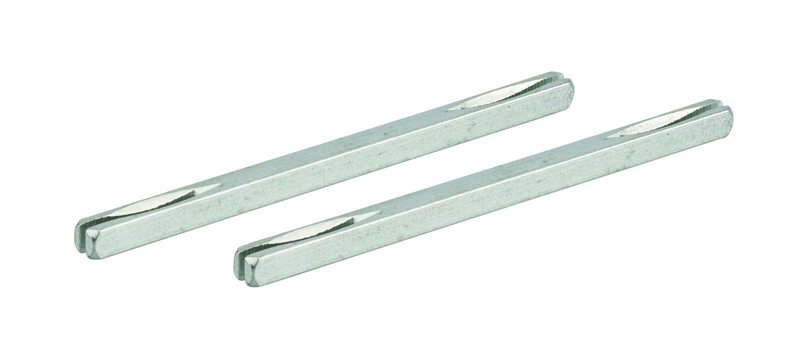 Lot de 2 carrés fendus 6x110mm, accessoire pour porte intérieure - THIRARD