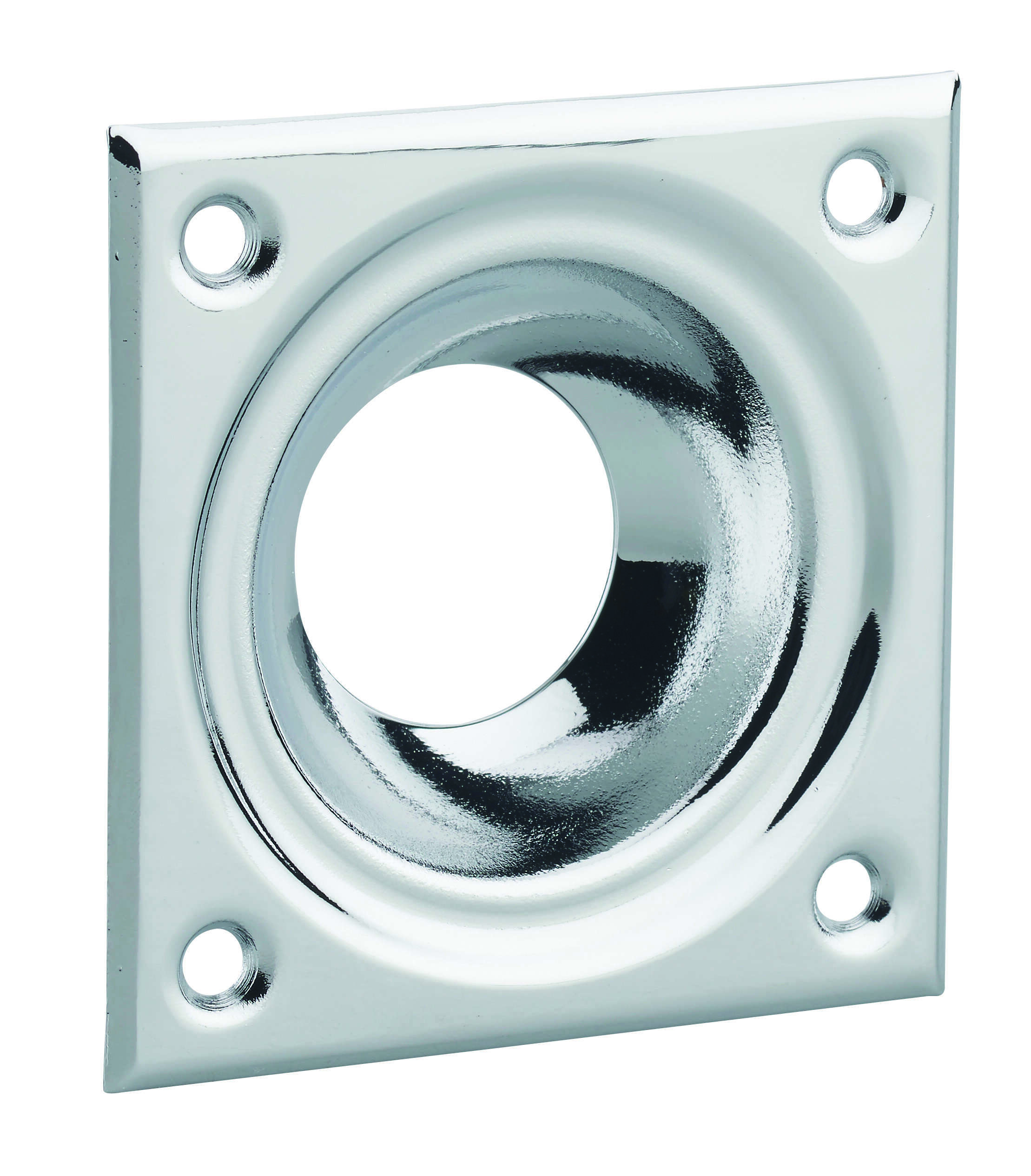 Entrée à cuvette pour verrou, Ø23mm, laiton chromé - THIRARD