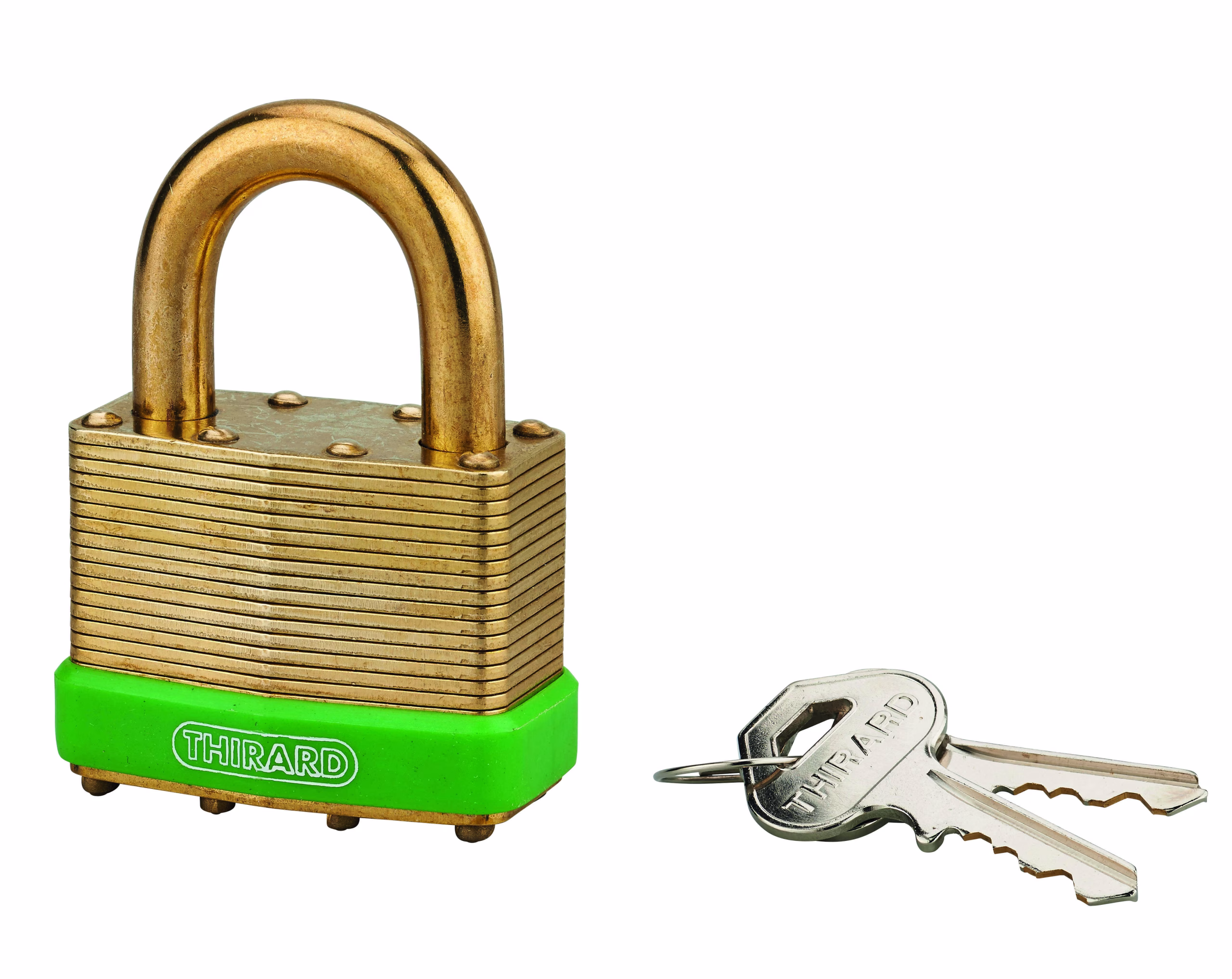 Cadenas extérieur, à lamelles, Green Adventure, 50 mm, THIRARD