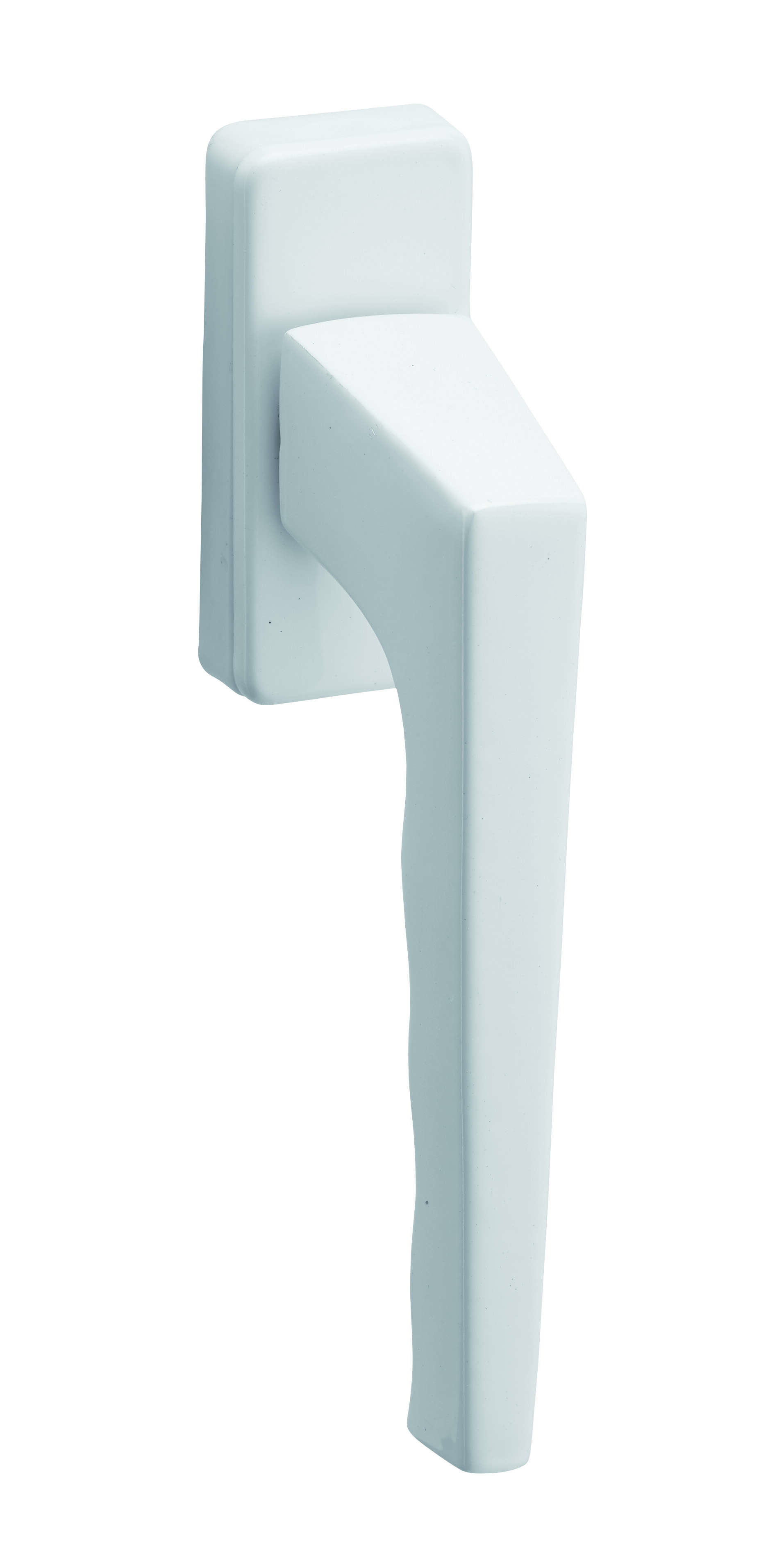 Béquille pour fenêtre, carré 7mm, avec vis de pose, blanc - THIRARD