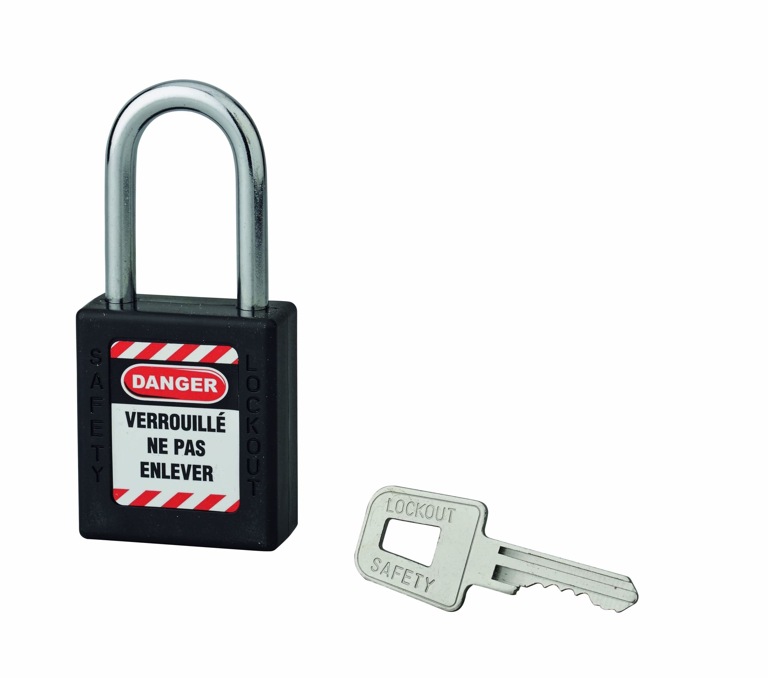 Cadenas de consignation 40mm, anse 38mm, Noir, variure A - Thirard