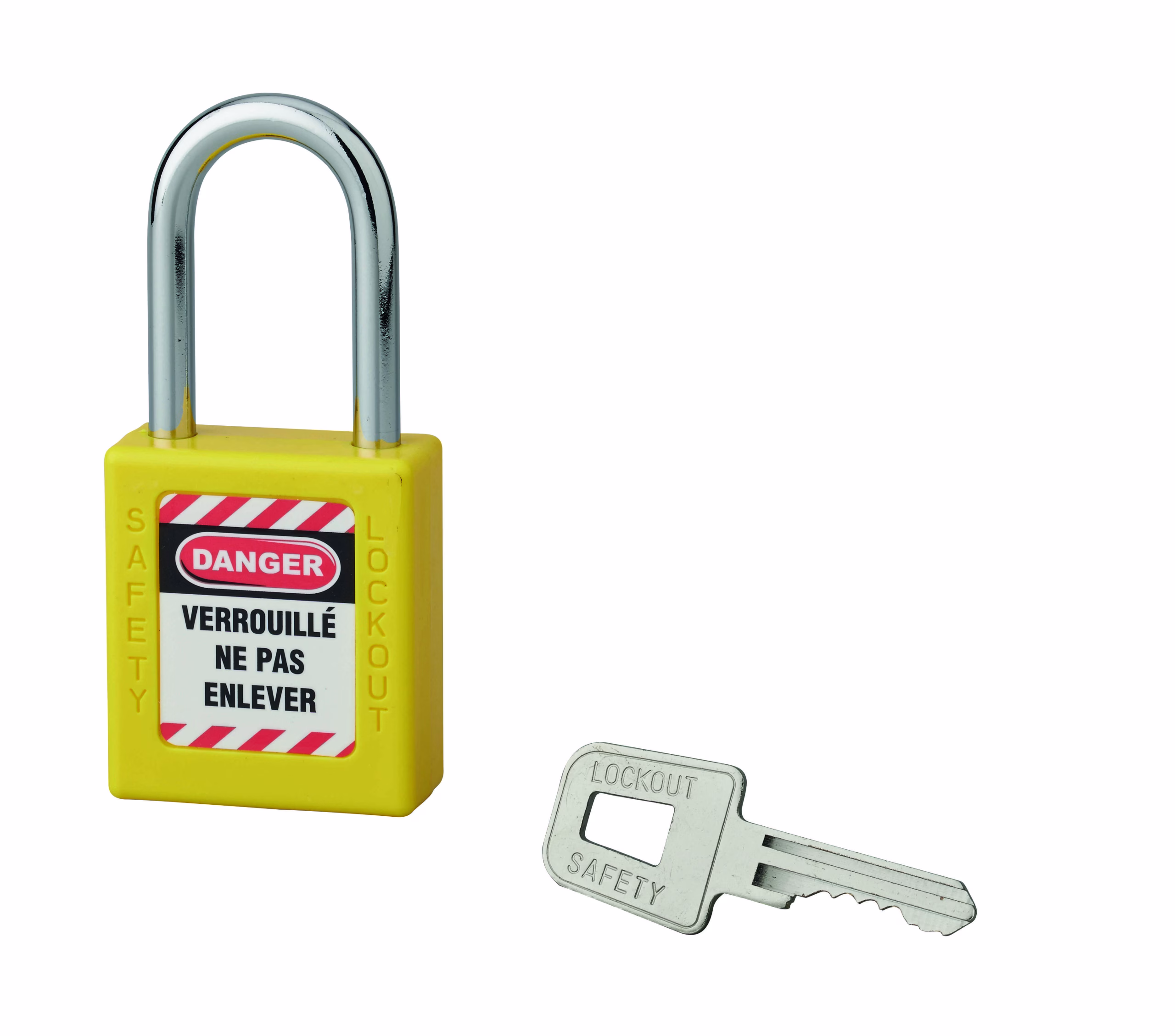 Cadenas de consignation 40mm, anse 38mm, Jaune, variure A - Thirard
