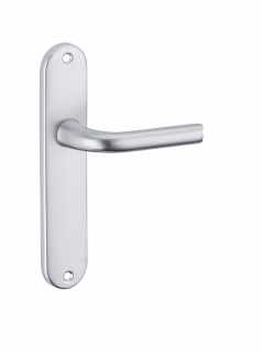 ENSEMBLE ALU ENTR' AXE 165MM - ARGENT - SANS TROU