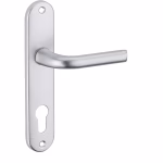ENSEMBLE ALU ENTR' AXE 165MM - ARGENT - TROU DE CYLINDRE
