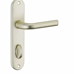 ENSEMBLE ALU ENTR' AXE 165MM - CHAMPAGNE - BOUTON CONDAMNATION
