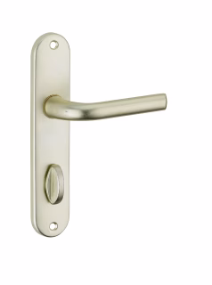 ENSEMBLE ALU ENTR' AXE 165MM - CHAMPAGNE - BOUTON CONDAMNATION