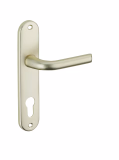 ENSEMBLE ALU ENTR' AXE 165MM - CHAMPAGNE - TROU DE CYLINDRE