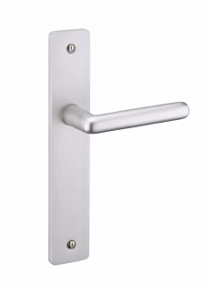 ENSEMBLE ALU - ENTR'AXE 195MM - ARGENT - SANS TROU