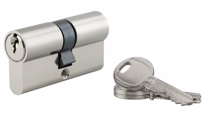 CYLINDRE 30X30MM 5G NICKELE - 3 CLES