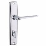 ENSEMBLE CHROME ENTR' AXE 165MM - BOUTON CONDAMNATION