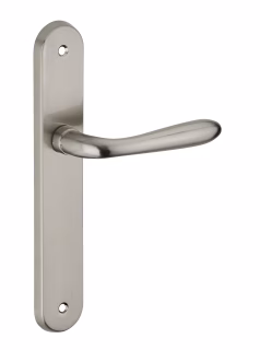 ENSEMBLE NICKELE BROSSE - ENTR'AXE 195MM - SANS TROU