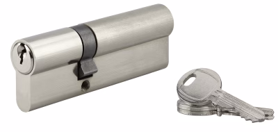 CYLINDRE 35X60MM 5G NICKELE - 3 CLES