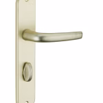 ENSEMBLE ALU ENTR' AXE 195MM - CHAMPAGNE - BOUTON CONDAMNATION