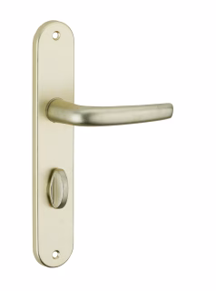 ENSEMBLE ALU ENTR' AXE 195MM - CHAMPAGNE - BOUTON CONDAMNATION
