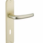 ENSEMBLE ALU ENTR' AXE 195MM - CHAMPAGNE - TROU DE CLE