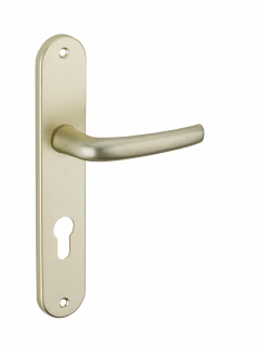 ENSEMBLE ALU ENTR' AXE 195MM - CHAMPAGNE - TROU DE CYLINDRE