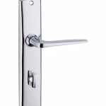 ENSEMBLE CHROME ENTR' AXE 195MM - BOUTON CONDAMNATION