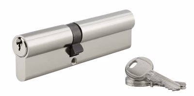 CYLINDRE 55X60MM 5G NICKELE - 3 CLES