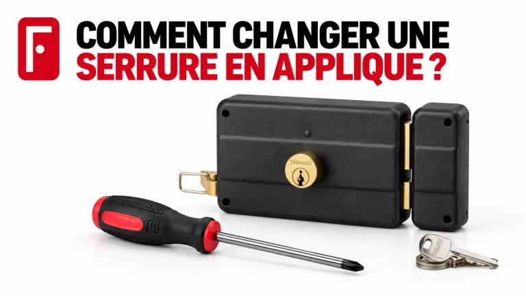 Comment changer une serrure en applique ?
