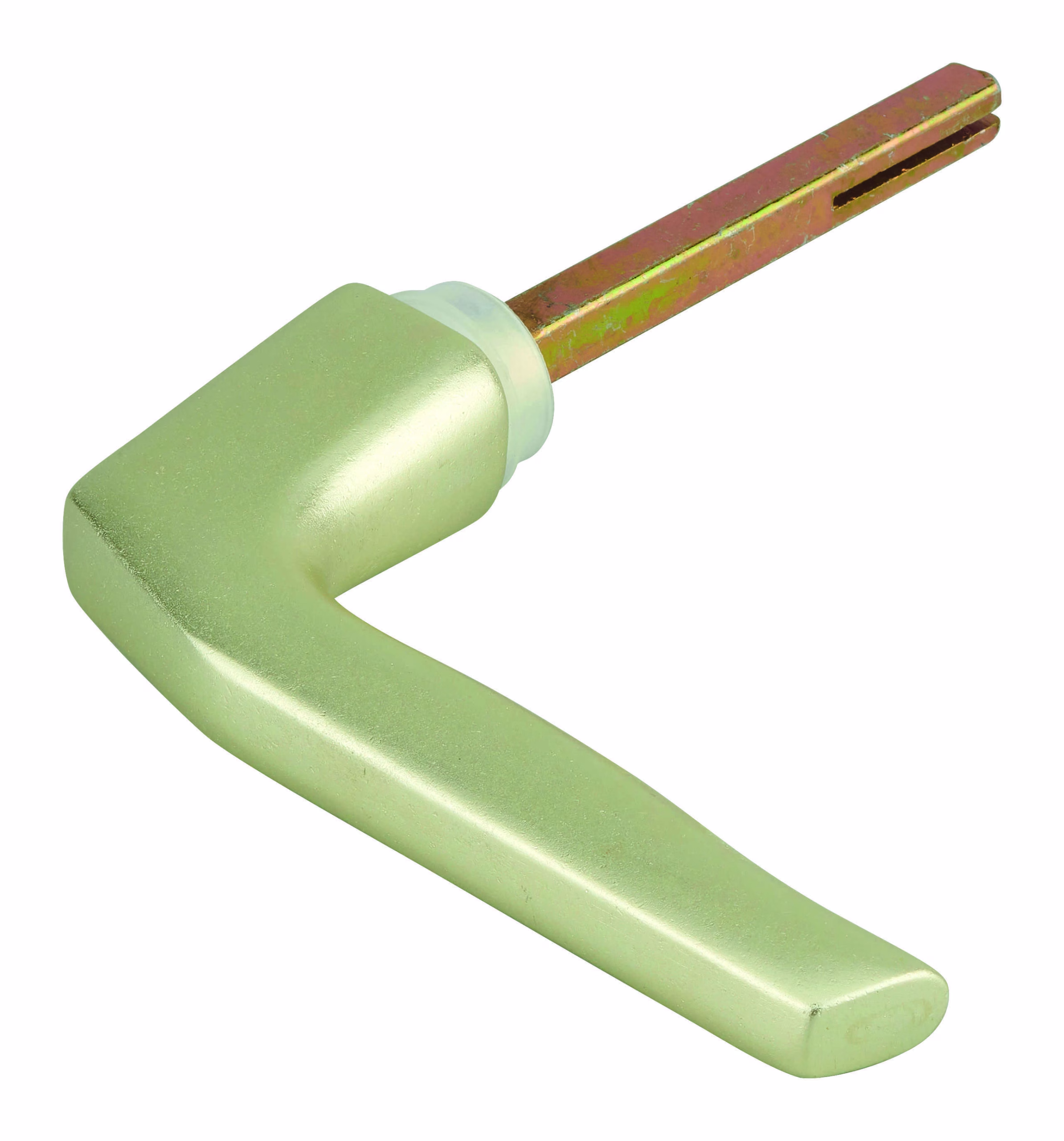 1/2 paire de béquilles pour porte, carré 7mm, couleur champagne - THIRARD
