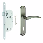 Serrure à encastrer PDT ½ tour Epoxy Blanc - Porte d'intérieur