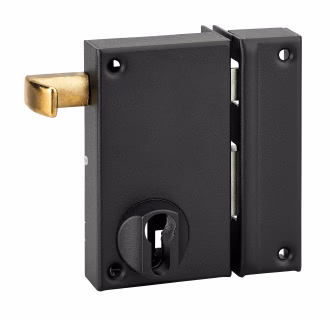 BOITIER DE SERRURE 75X130MM A TIRAGE - DROITE